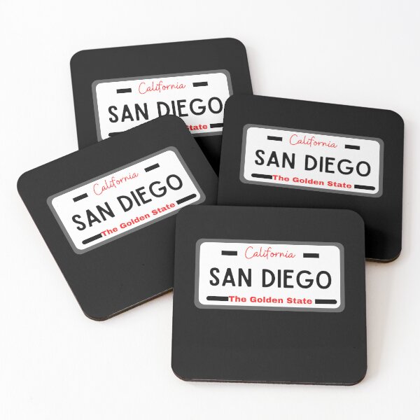 Item preview, San Diego California designed and sold by RedSparkle.