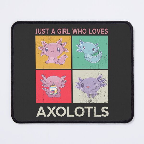 Item preview, Just A Girl Who Loves Axolotls designed and sold by NikoIllustrates.