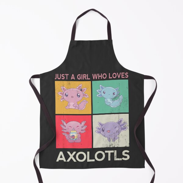 Item preview, Just A Girl Who Loves Axolotls designed and sold by NikoIllustrates.