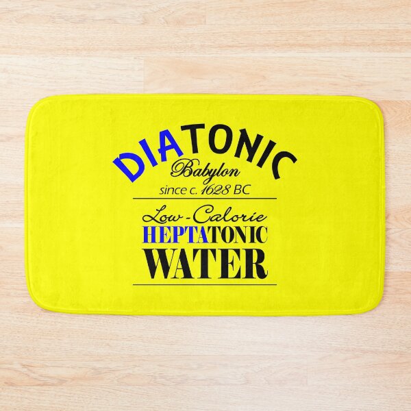 Item preview, DIATONIC - FUNNY MUSIC TONIC WATER LABEL JOKE - HUMOR designed and sold by KoolDsignsMUSIC.