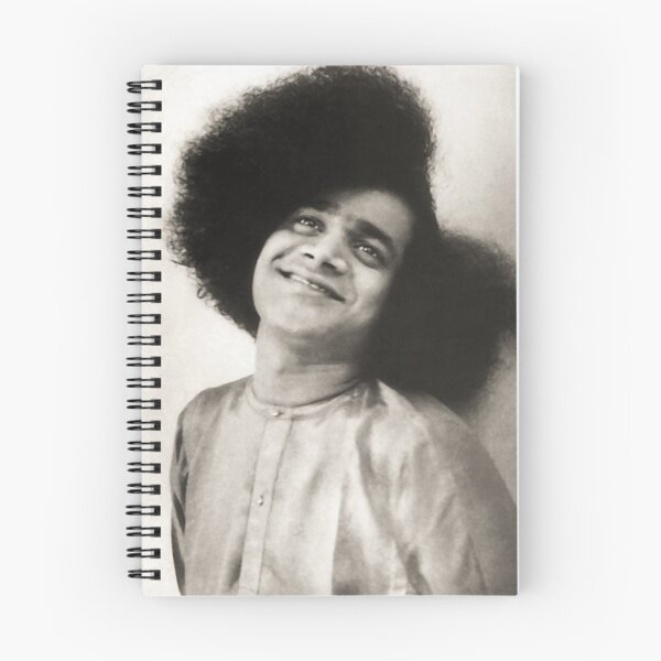 Item preview, Sathya Sai Baba Young Smiling - Print Photo designed and sold by sathyas-corner.