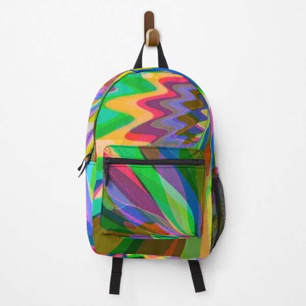 Item preview, Abstract Multicolored Twisted Fractal Split 14 designed and sold by SXW Designs.