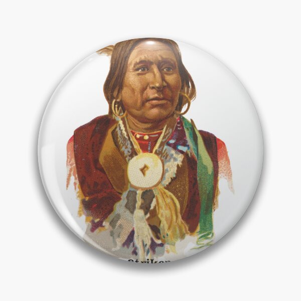 Artikelvorschau, Stürmer – Apache – Vintage-Porträt – ursprünglich Allen & Ginter von Heringa entworfen und verkauft von heringa.
