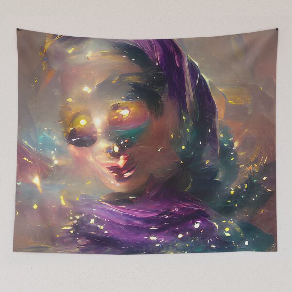 Item preview, Creepy Girl Hologram designed and sold by PlacidHinds.