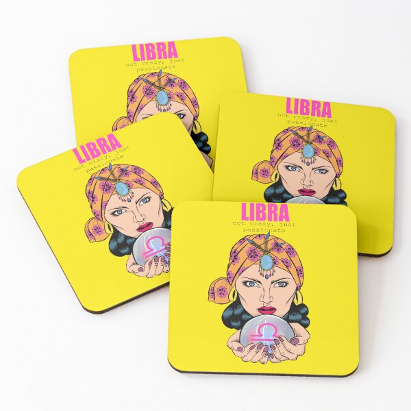 Item preview, Libra Astrology - Fortune Teller - Folksy - 'not crazy, just passionate' designed and sold by gaslight-n.