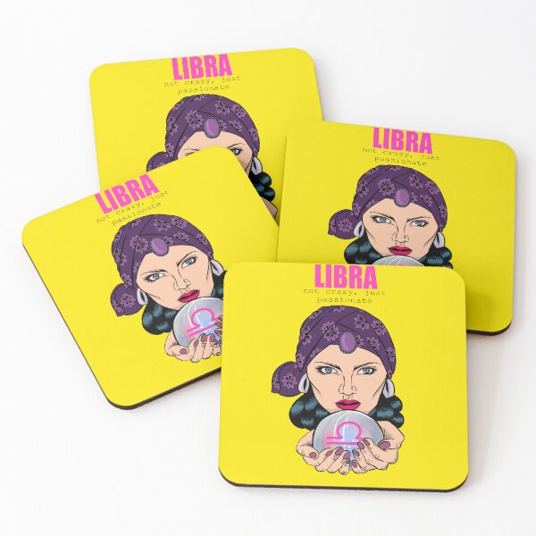 Item preview, Libra Astrology - Fortune Teller - Purple - 'not crazy, just passionate' designed and sold by gaslight-n.