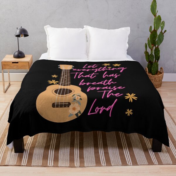 Item preview, Let Everything That Has Breath Praise The Lord Ukulele For Music Lovers And Ukulele Players designed and sold by Funwithmusic.