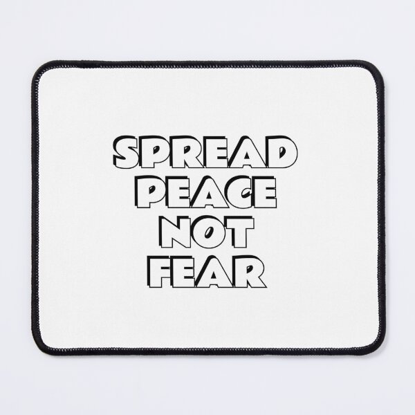 Item preview,  Spread Peace Not Fear designed and sold by Inspirationmotivation.