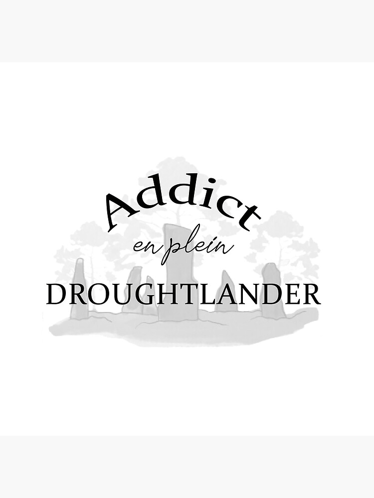 Aperçu 2 sur 2. Sac fourre-tout avec l'œuvre Addict en plein Droughtlander outlander créée et vendue par OutlanderAddict.