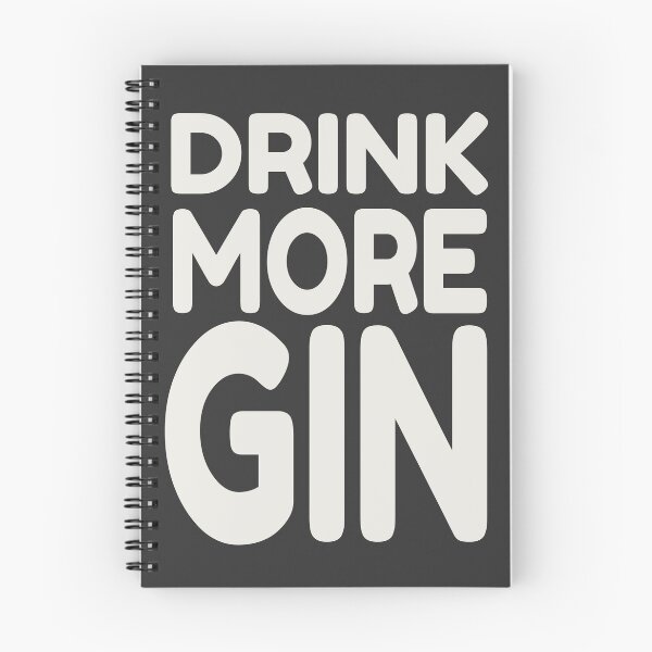 Item preview, Drink More Gin designed and sold by Ayurveda Fun Store.