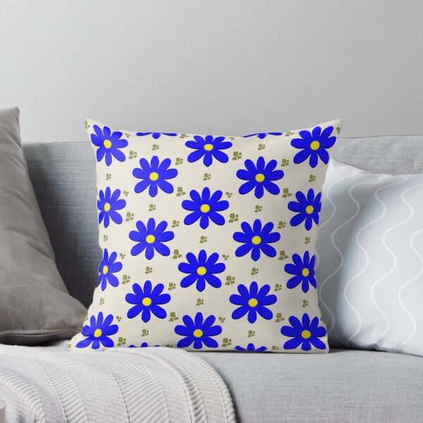 Item preview, Blue flower seamless pattern designed and sold by DDalaland.