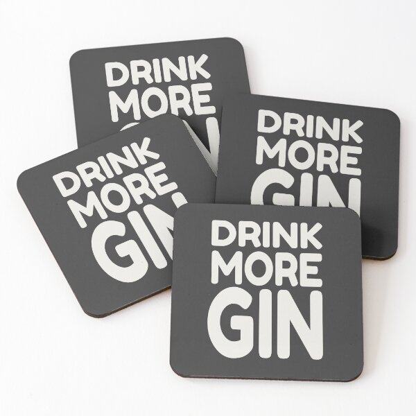 Item preview, Drink More Gin designed and sold by Ayurveda Fun Store.