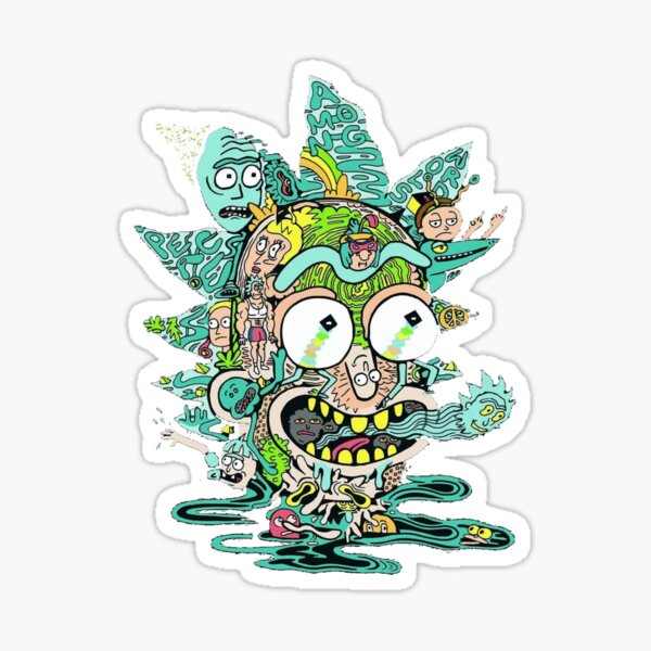Typographie Sticker
