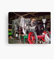 steam engine Canvas Print