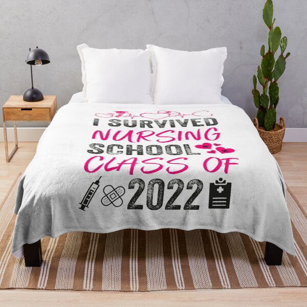 Item preview, i survived nursing school, class of 2021, funny nurse quotes, nurse practitioner graduation gifts designed and sold by PRINTED ..