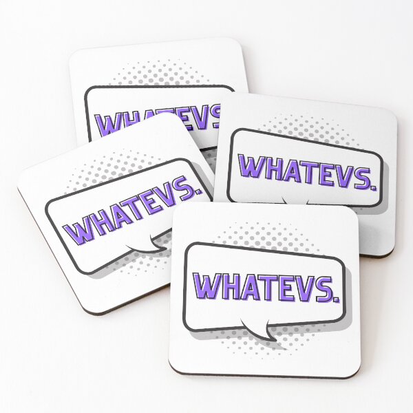 Item preview, WHATEVS - Funny t-shirt, funny stickers, funny mugs designed and sold by JCMCDesigns.