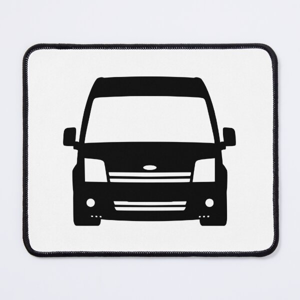 Item preview, Ford Transit Turneo Connect 2002-2009 black silhouette designed and sold by EdimDesign.