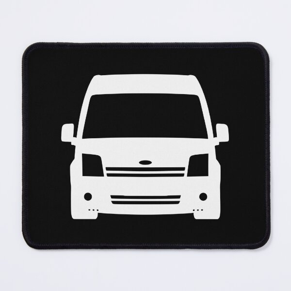 Item preview, Ford Transit Turneo Connect 2002-2009 white silhouette designed and sold by EdimDesign.