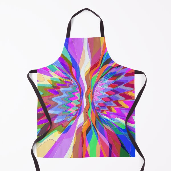 Item preview, Abstract Multicolored Twisted Fractal Split 16 designed and sold by SXW Designs.
