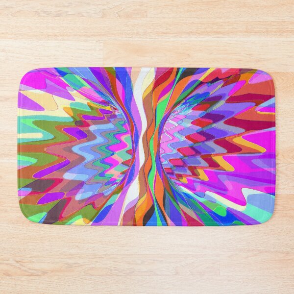 Item preview, Abstract Multicolored Twisted Fractal Split 16 designed and sold by SXW Designs.