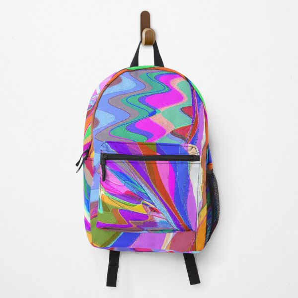 Item preview, Abstract Multicolored Twisted Fractal Split 16 designed and sold by SXW Designs.