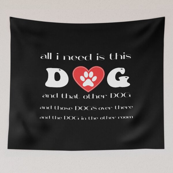 Artikelvorschau, Alles, was ich brauche, ist dieser Hund, lustiger Hund, Hundeliebhabergeschenk, Hundeliebhaber, Hunde, Welpengeschenk entworfen und verkauft von adnane4off.
