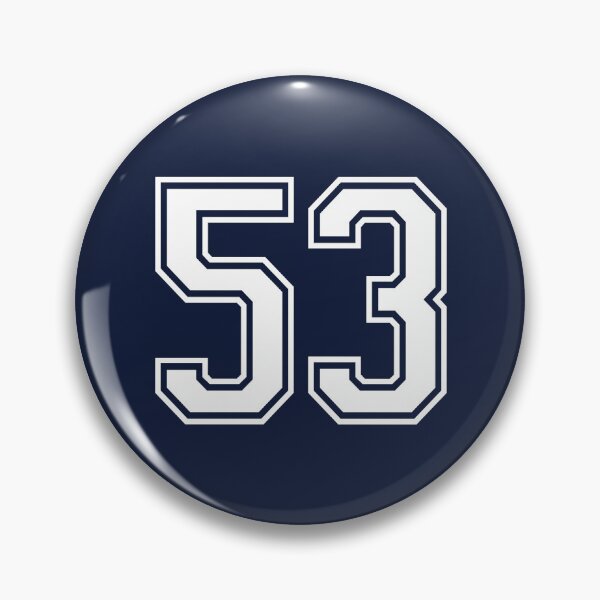Item preview, Number 53 - Jersey Shirt designed and sold by PulpTrends.