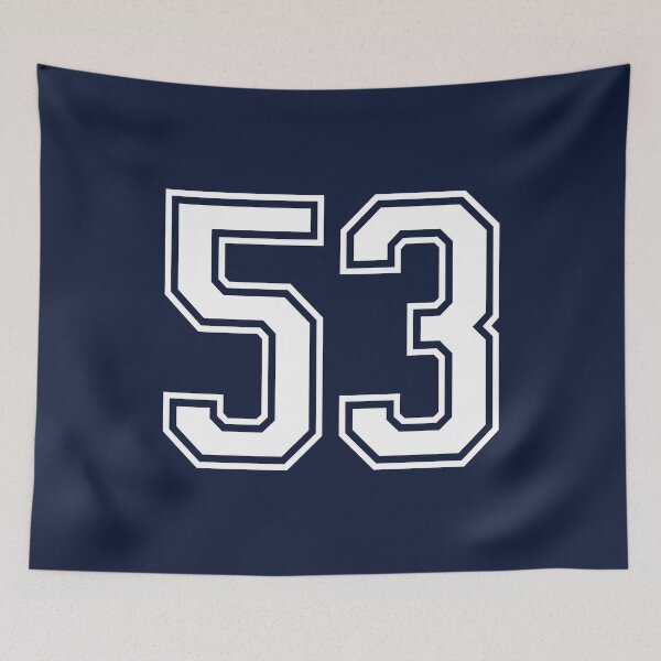 Item preview, Number 53 - Jersey Shirt designed and sold by PulpTrends.