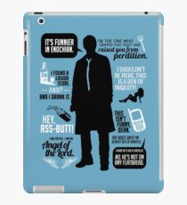 Castiel Zitate iPad-Hülle & Klebefolie