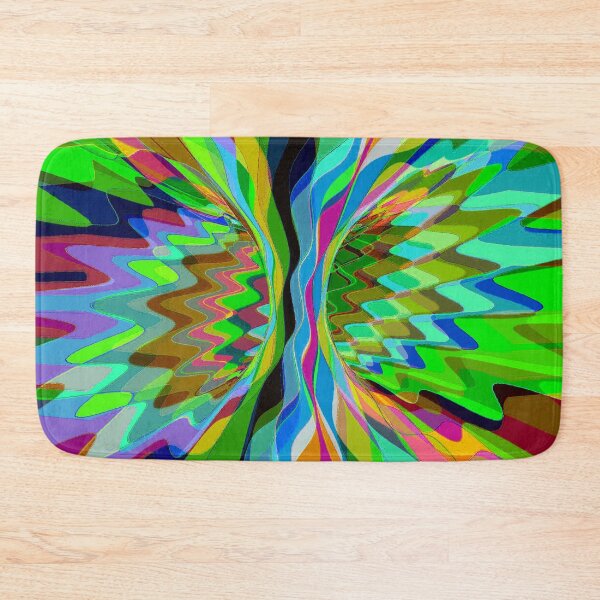 Item preview, Abstract Multicolored Twisted Fractal Split 17 designed and sold by SXW Designs.