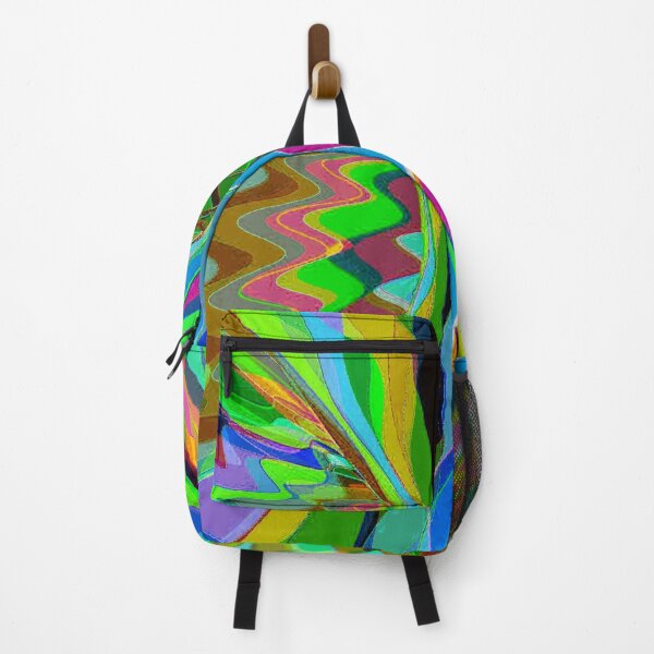 Item preview, Abstract Multicolored Twisted Fractal Split 17 designed and sold by SXW Designs.