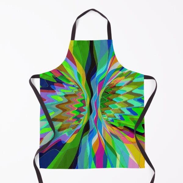 Item preview, Abstract Multicolored Twisted Fractal Split 17 designed and sold by SXW Designs.