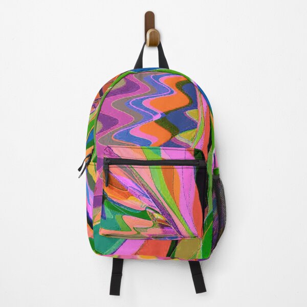 Item preview, Abstract Multicolored Twisted Fractal Split 18 designed and sold by SXW Designs.