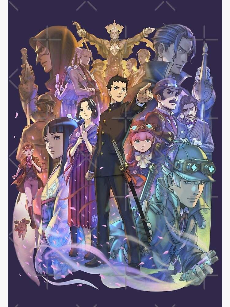 "The Great Ace Attorney™ Chronicles Resolve" Poster by SWISHDesign Redbubble