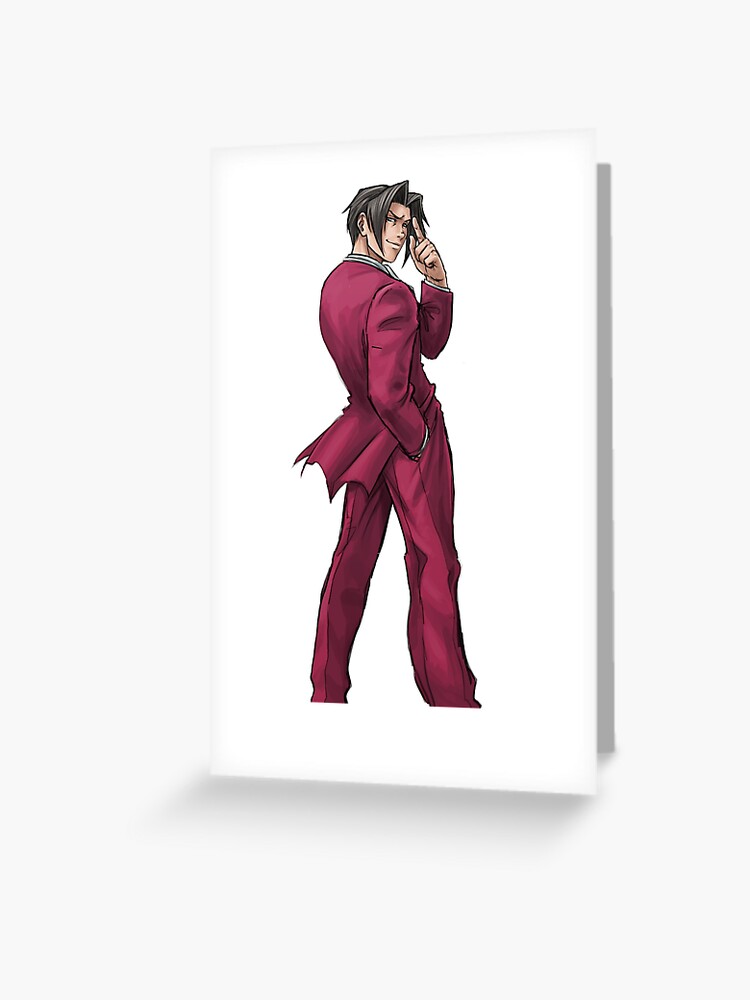 Ace attorney characters active Greeting Card for Sale by