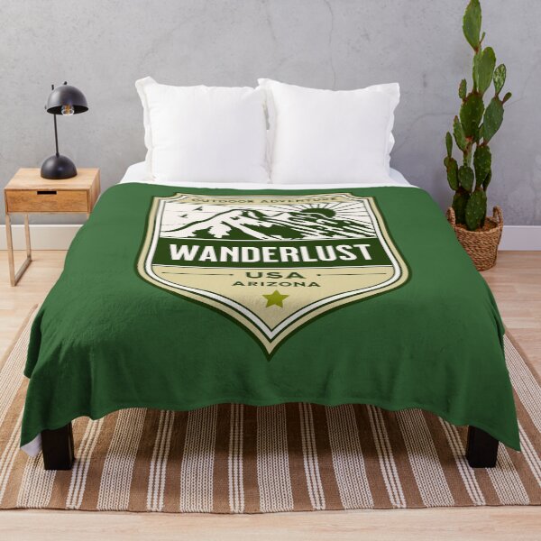 Item preview, Vintage Nature Adventure Travel Wanderlust Arizona designed and sold by CattlettArt.