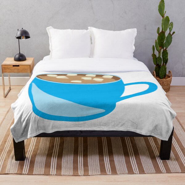 Item preview, Taza de chocolate caliente azul claro designed and sold by DefectivePortal.