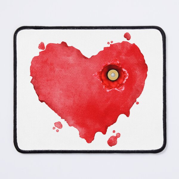 Item preview, Bullet in the heart. Symbol of falling in love designed and sold by Goliardika-Shop.