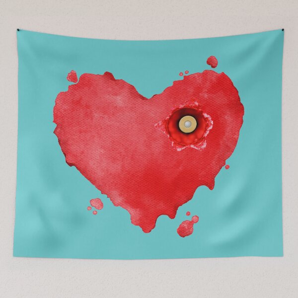 Item preview, Bullet in the heart. Symbol of falling in love designed and sold by Goliardika-Shop.