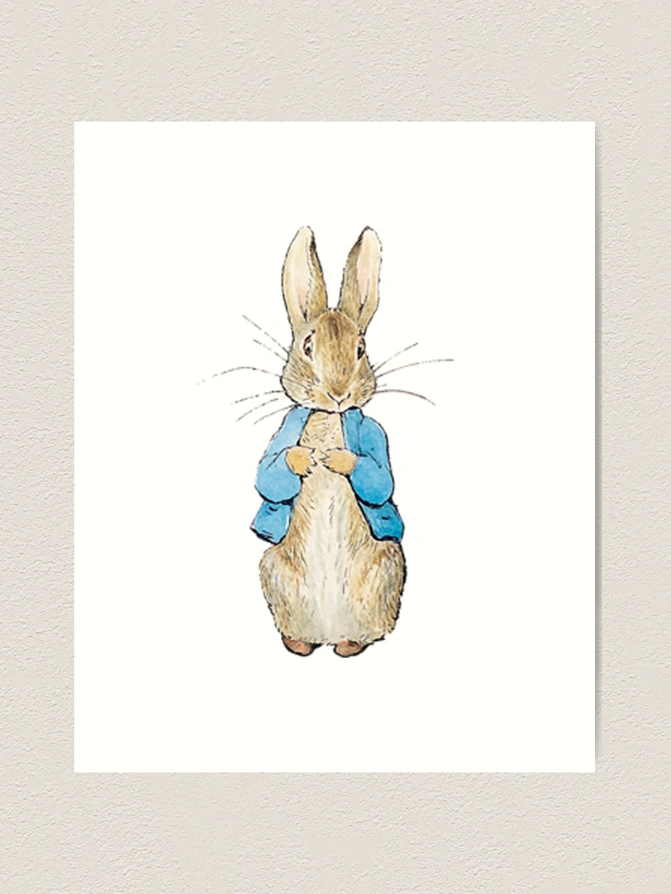 Peter Rabbit and his mother  Art Print for Sale by Bundjum