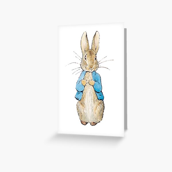 Peter Rabbit Greeting Card