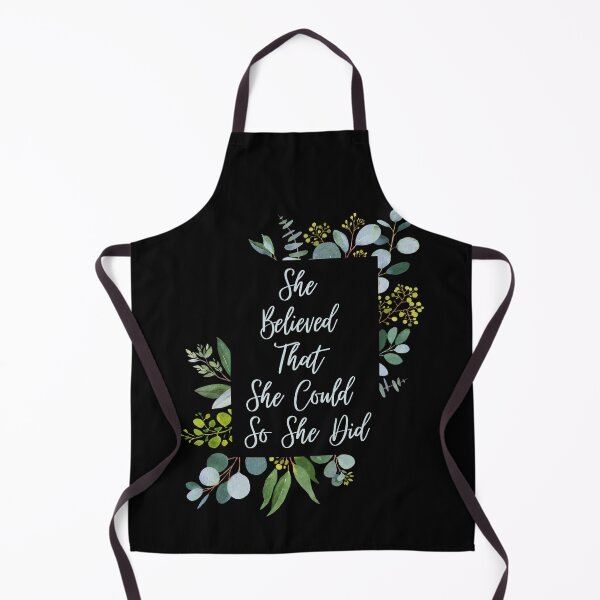 Item preview, She Believed She Could So She Did | Watercolor designed and sold by KarolinaPaz.