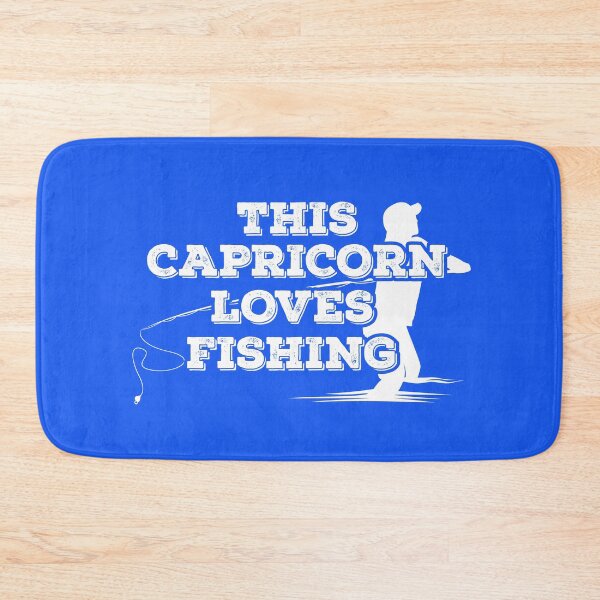 Item preview, This Capricorn Loves Fishing designed and sold by TheCrazyBear.