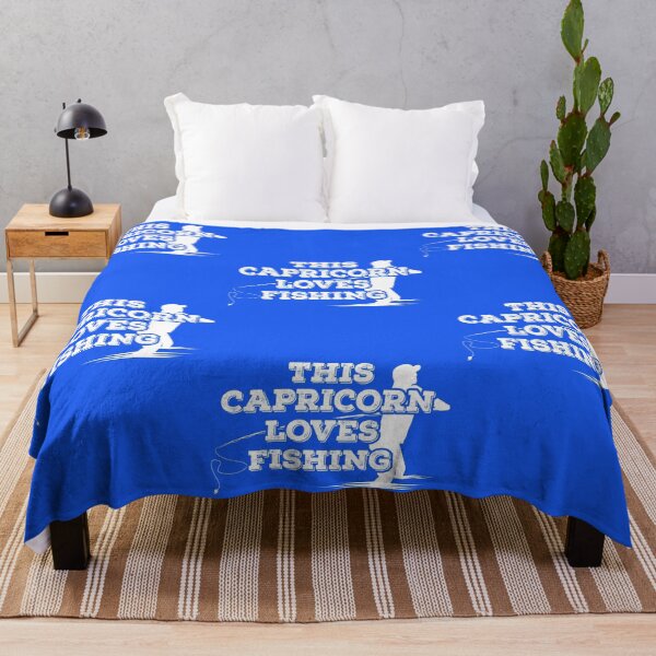 Item preview, This Capricorn Loves Fishing designed and sold by TheCrazyBear.