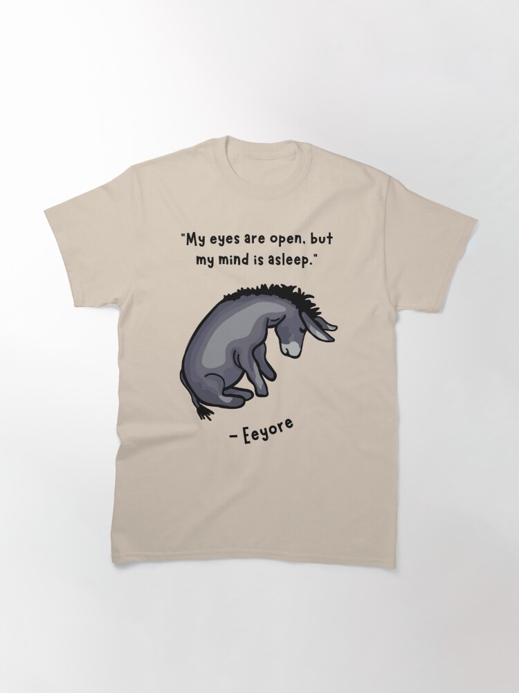 Discover Sad Eeyore Quote Classic T-Shirt, Eeyore Purple T-shirt Men Women