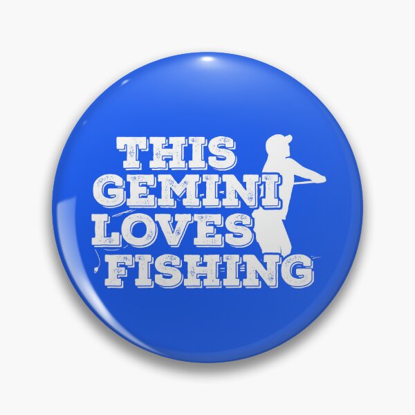 Item preview, This Gemini Loves Fishing designed and sold by TheCrazyBear.