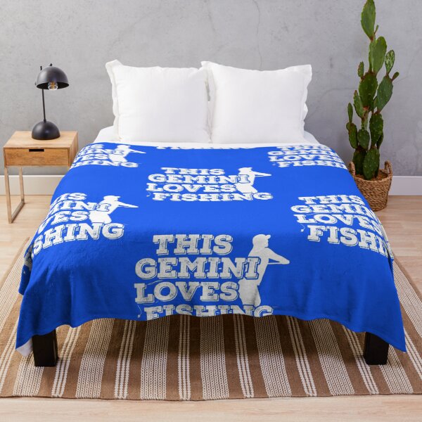 Item preview, This Gemini Loves Fishing designed and sold by TheCrazyBear.