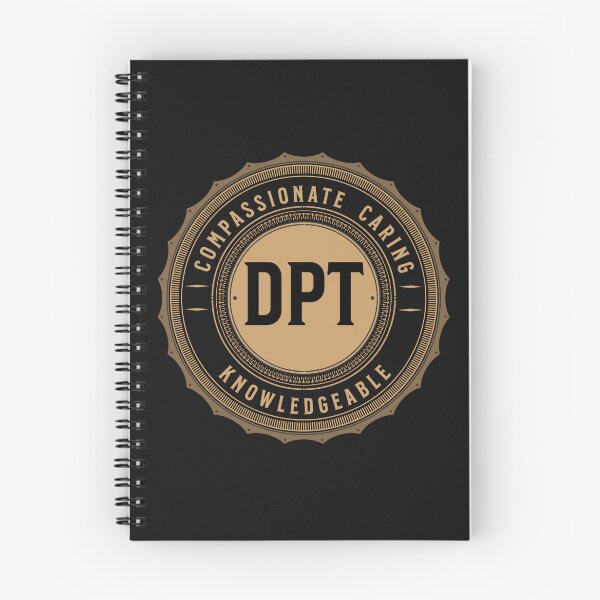 Item preview, Doctorate of Physical therapy Design for a stylish declaration of your profession of PT for teachers, co workers, retirement or a gift.  designed and sold by tranquilbeach.