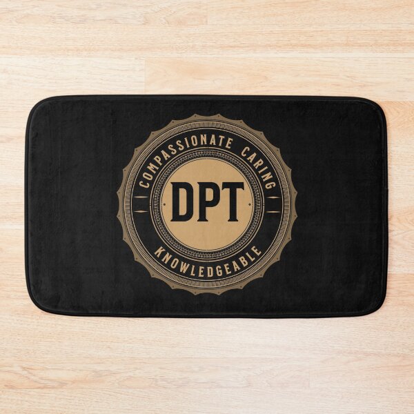 Item preview, Doctorate of Physical therapy Design for a stylish declaration of your profession of PT for teachers, co workers, retirement or a gift.  designed and sold by tranquilbeach.
