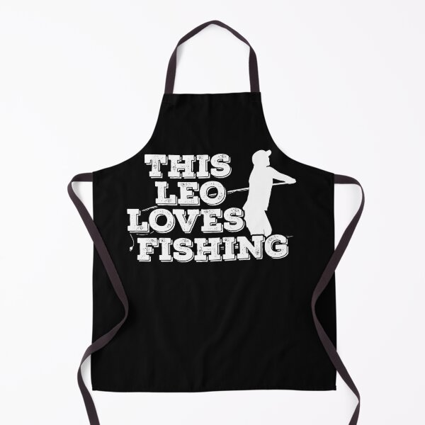Item preview, This Leo Loves Fishing designed and sold by TheCrazyBear.